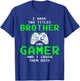 Funny Gaming Brothers - Gamer Gifts for Teen Boys Short Sleeve T-Shirt - T-Shirt | Royal
