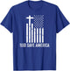 God Save America Sign,God American Flag Jesus Save America T-Shirt - T-Shirt | Royal