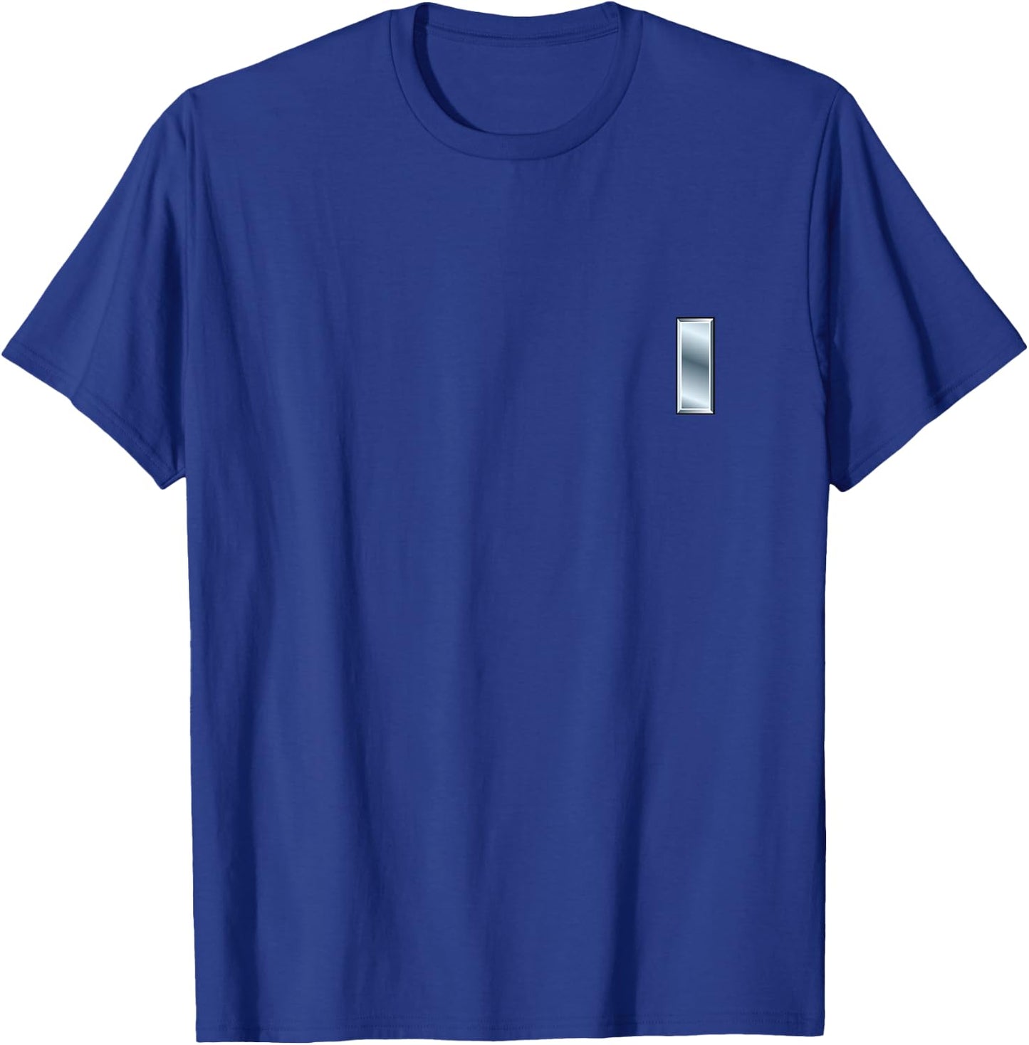 O-2 1LT First Lieutenant Officer Rank Insignia Army Division T-Shirt - T-Shirt | Royal