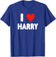 I Love Harry - Herz T-Shirt - T-Shirt | Royal