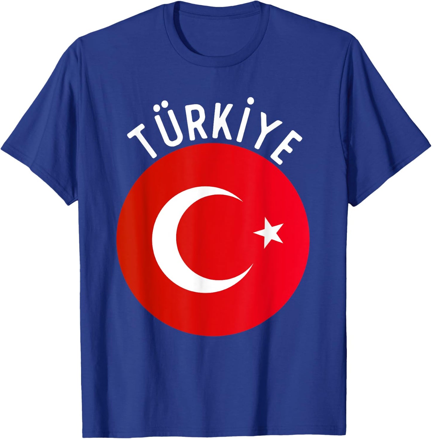 Turkey Country Turkish Flag For Kids Turkish Flag Girls T-Shirt - T-Shirt | Royal