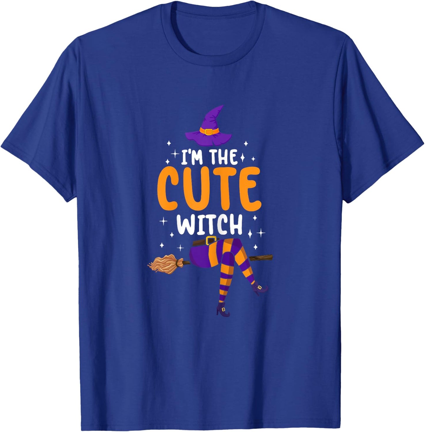 I'm the Cute Witch Halloween Matching Group Costume T-Shirt - T-Shirt | Royal