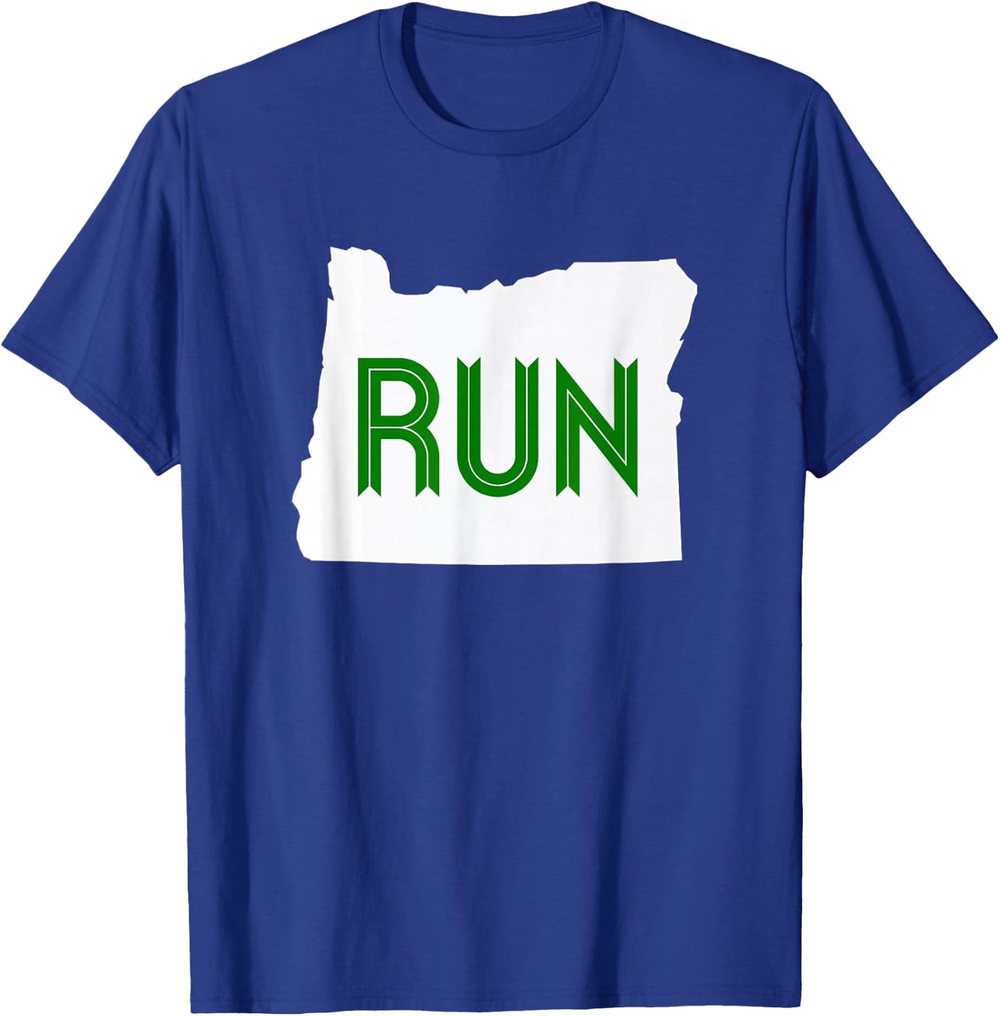 Run Oregon Shirt T-Shirt - T-Shirt | Royal