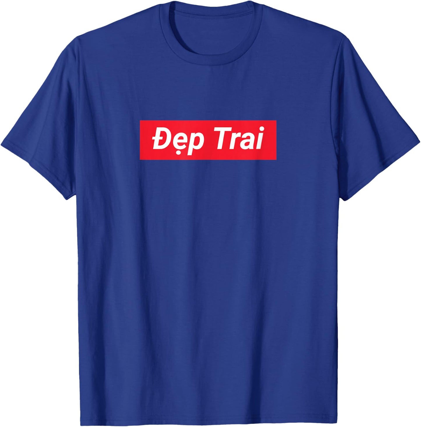 Funny Pho Dep Trai Red Box Vietnamese Handsome Viet Asian T-Shirt - T-Shirt | Royal