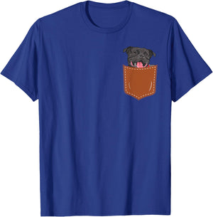 Funny Staffordshire Bull Terrier Dog in My Pocket,Staffordsh T-Shirt - T-Shirt | Royal