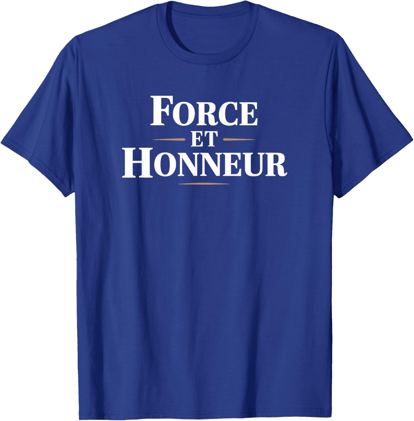 Strength and Honor , Black, S T-Shirt - T-Shirt | Royal