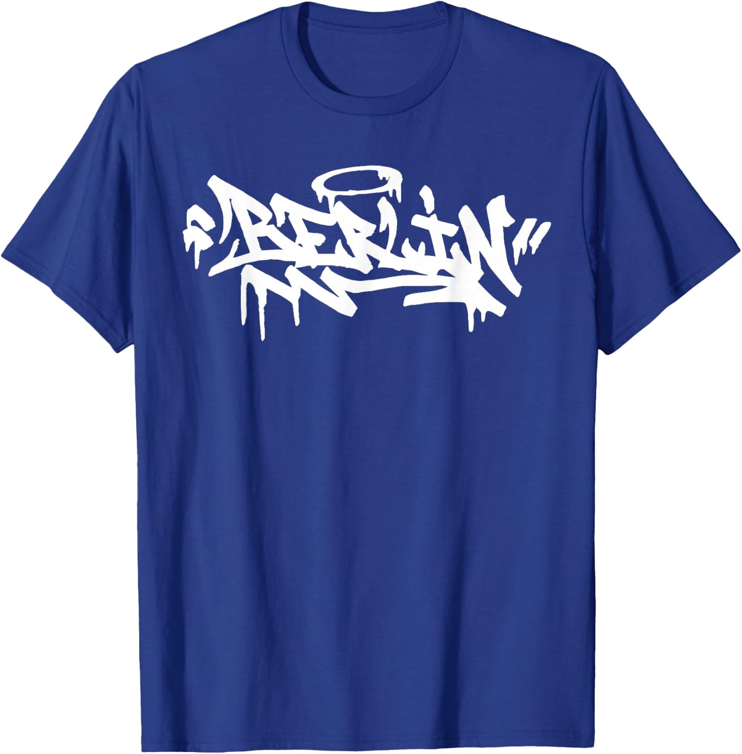 Berlin City Graffiti Street Art Hand Style Germany Hip Hop , black T-Shirt - T-Shirt | Royal
