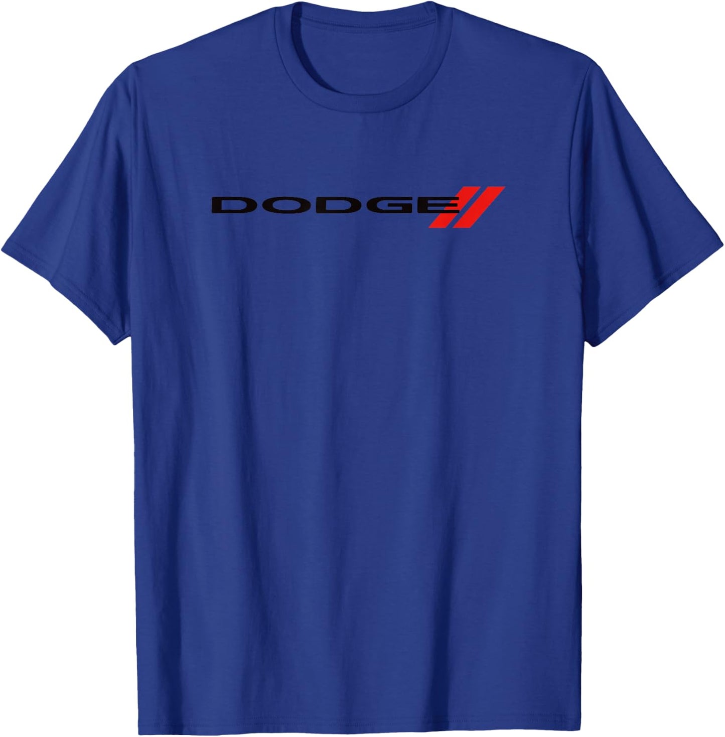 Dodge Wordmark Logo , grey, S T-Shirt - T-Shirt | Royal