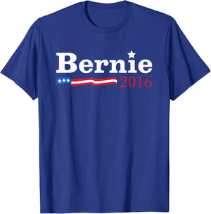 Bernie Sanders Election 2016 T Shirt Blue T-Shirt - T-Shirt | Royal