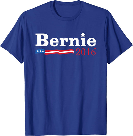 Bernie Sanders Election 2016 T Shirt Blue T-Shirt - T-Shirt | Royal