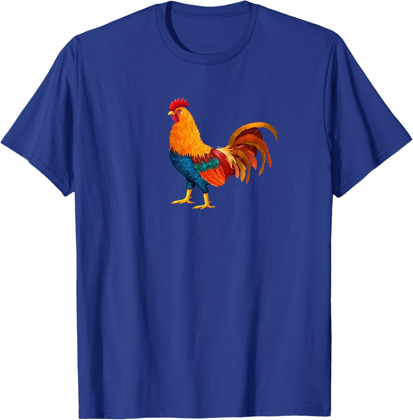 Beautiful Rooster T-Shirt - T-Shirt | Royal
