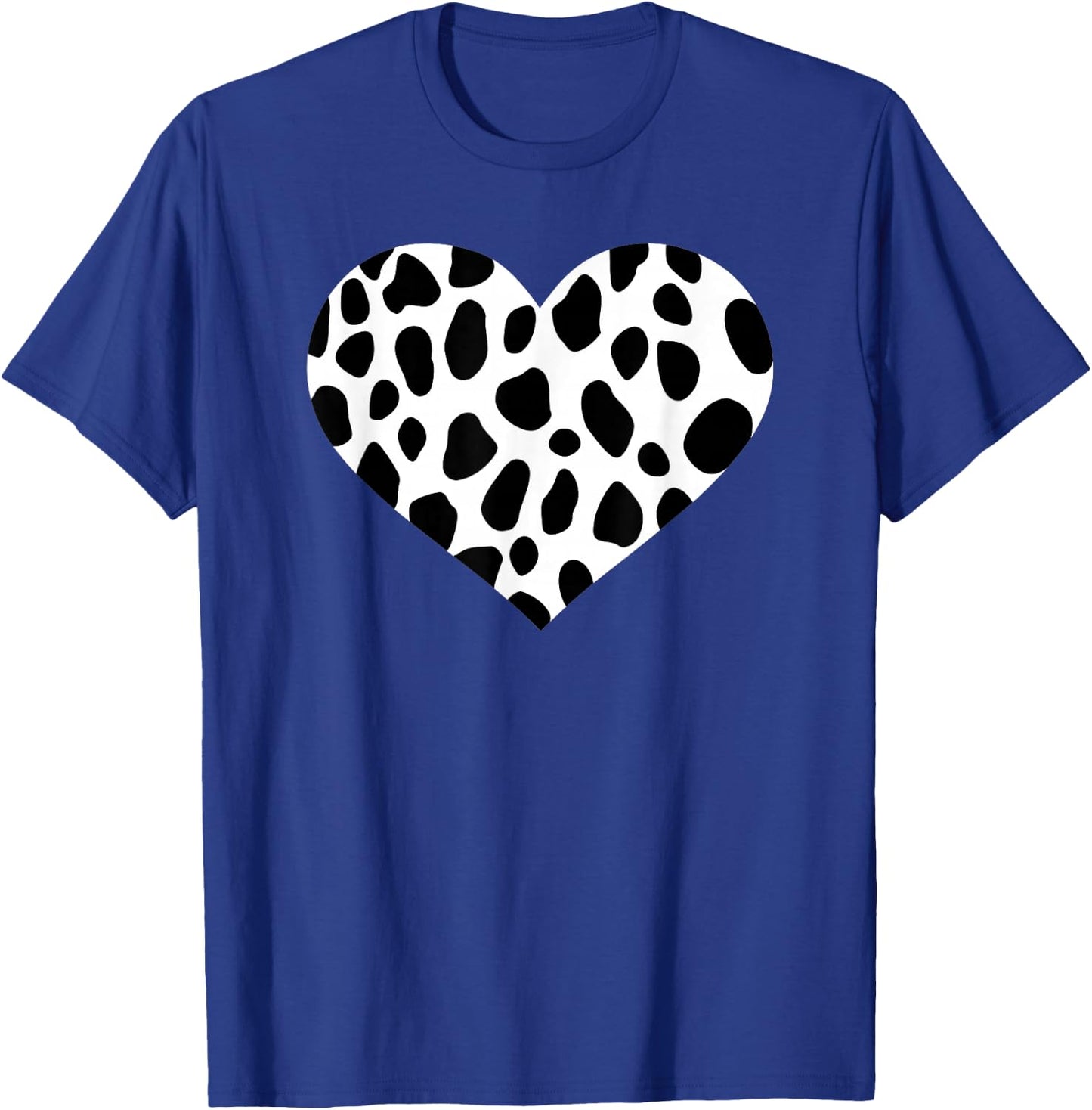 Dalmatian Heart T-Shirt - T-Shirt | Royal