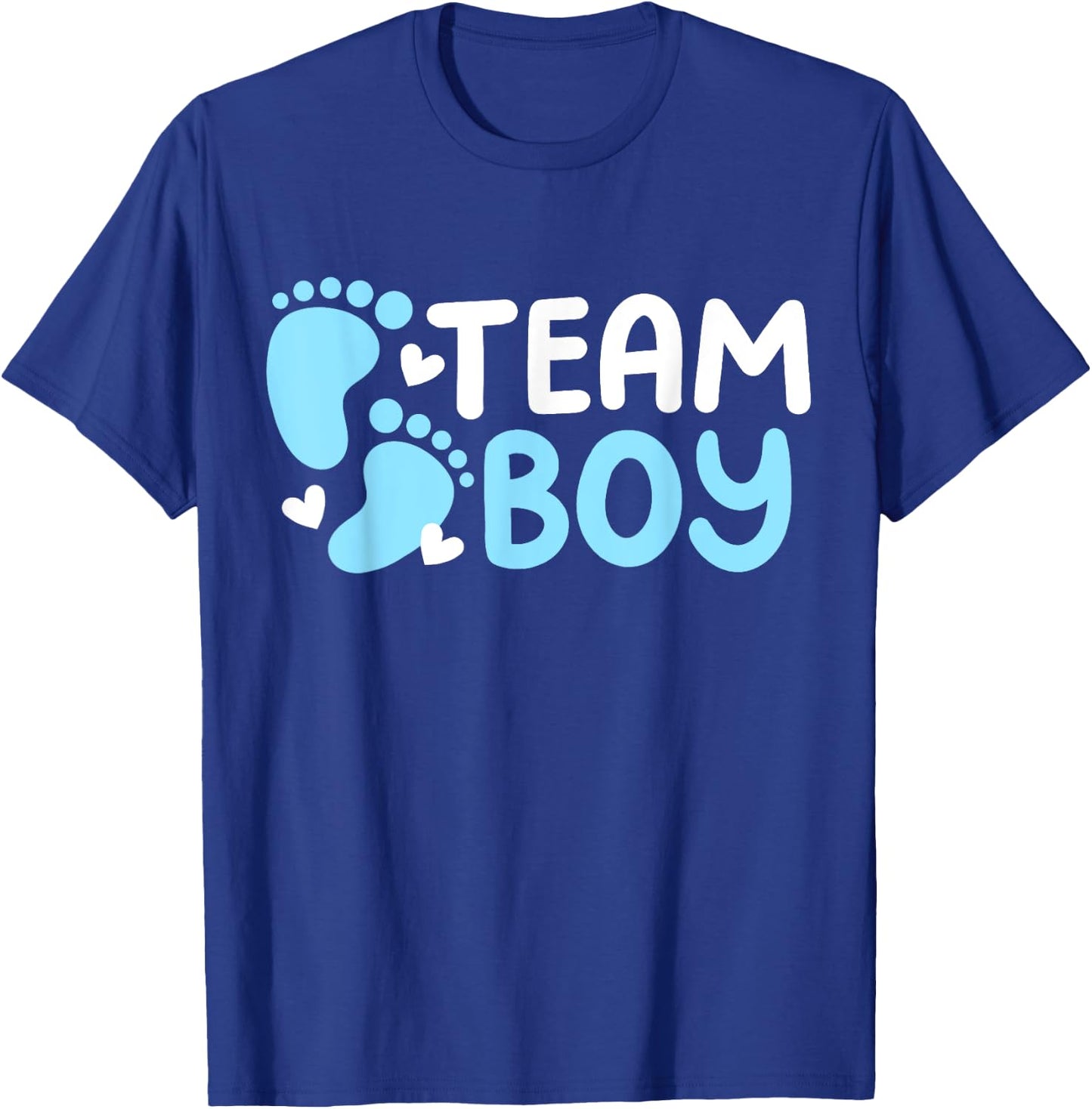 Gender Reveal Party Team Boy T-Shirt - T-Shirt | Royal