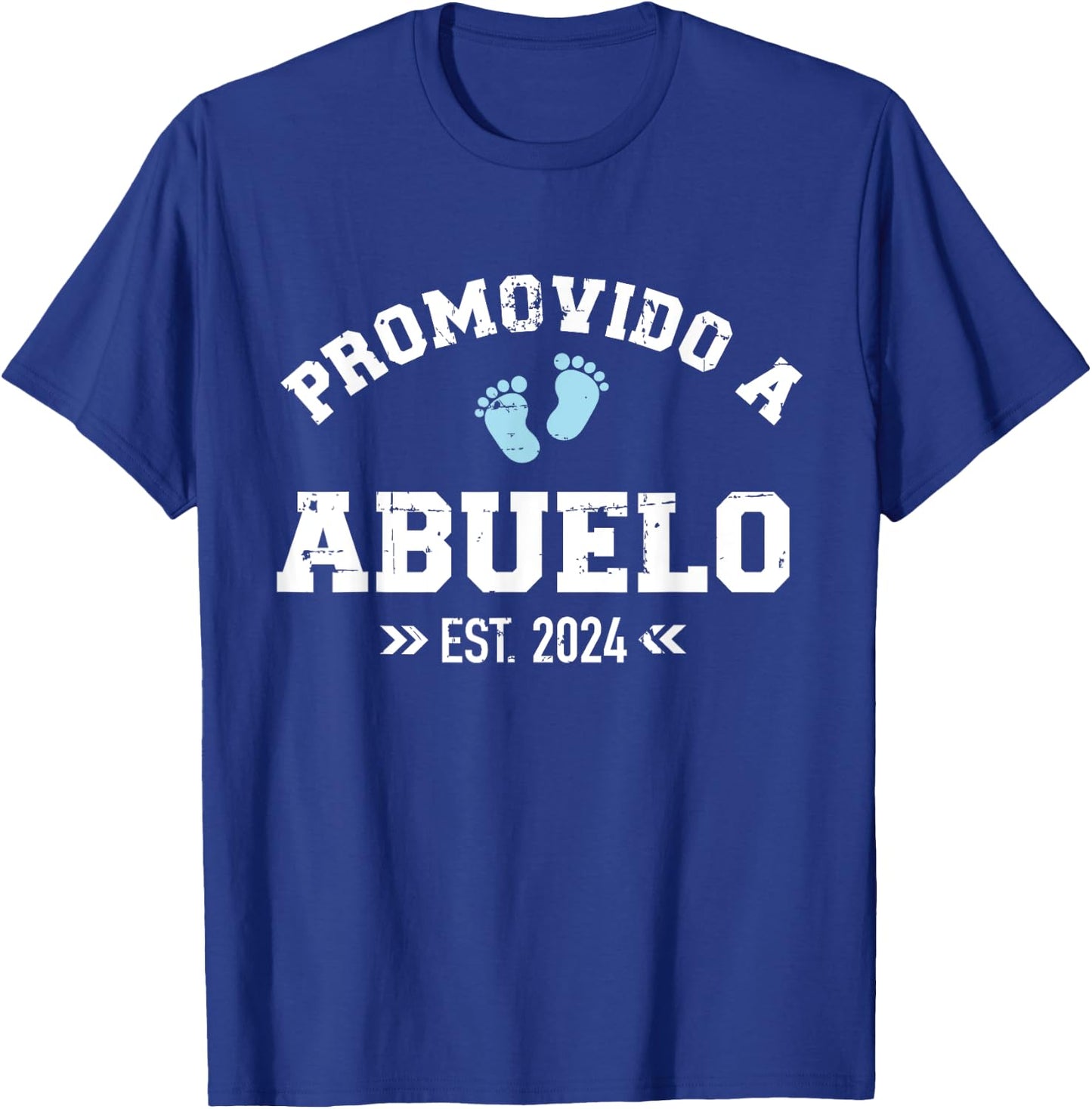 Promovido a abuelo 2024 T-Shirt - T-Shirt | Royal