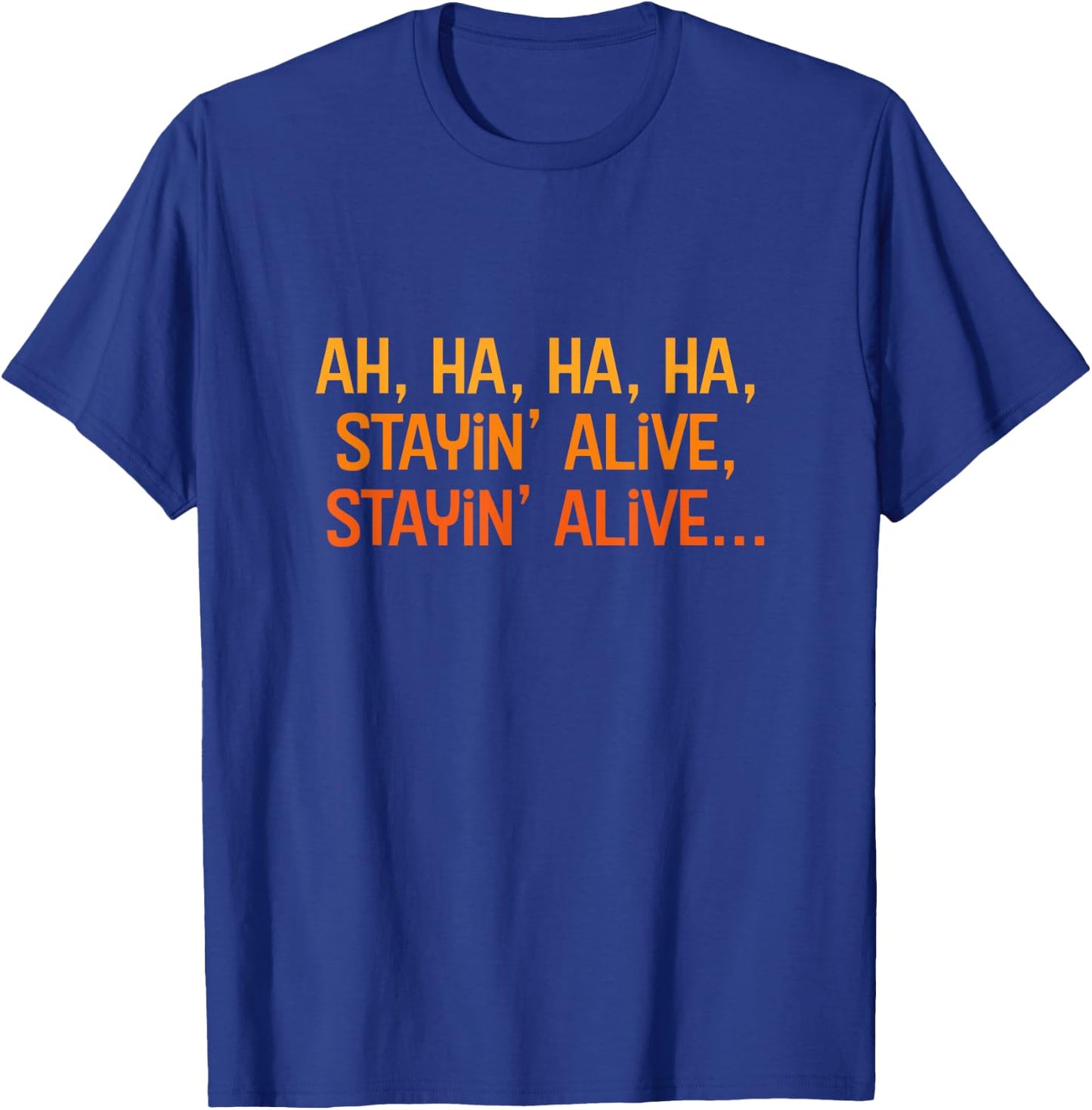 Singing Ha ha ha funny / T-Shirt - T-Shirt | Royal