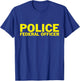 Federal Officer Police T-Shirt - T-Shirt | Royal