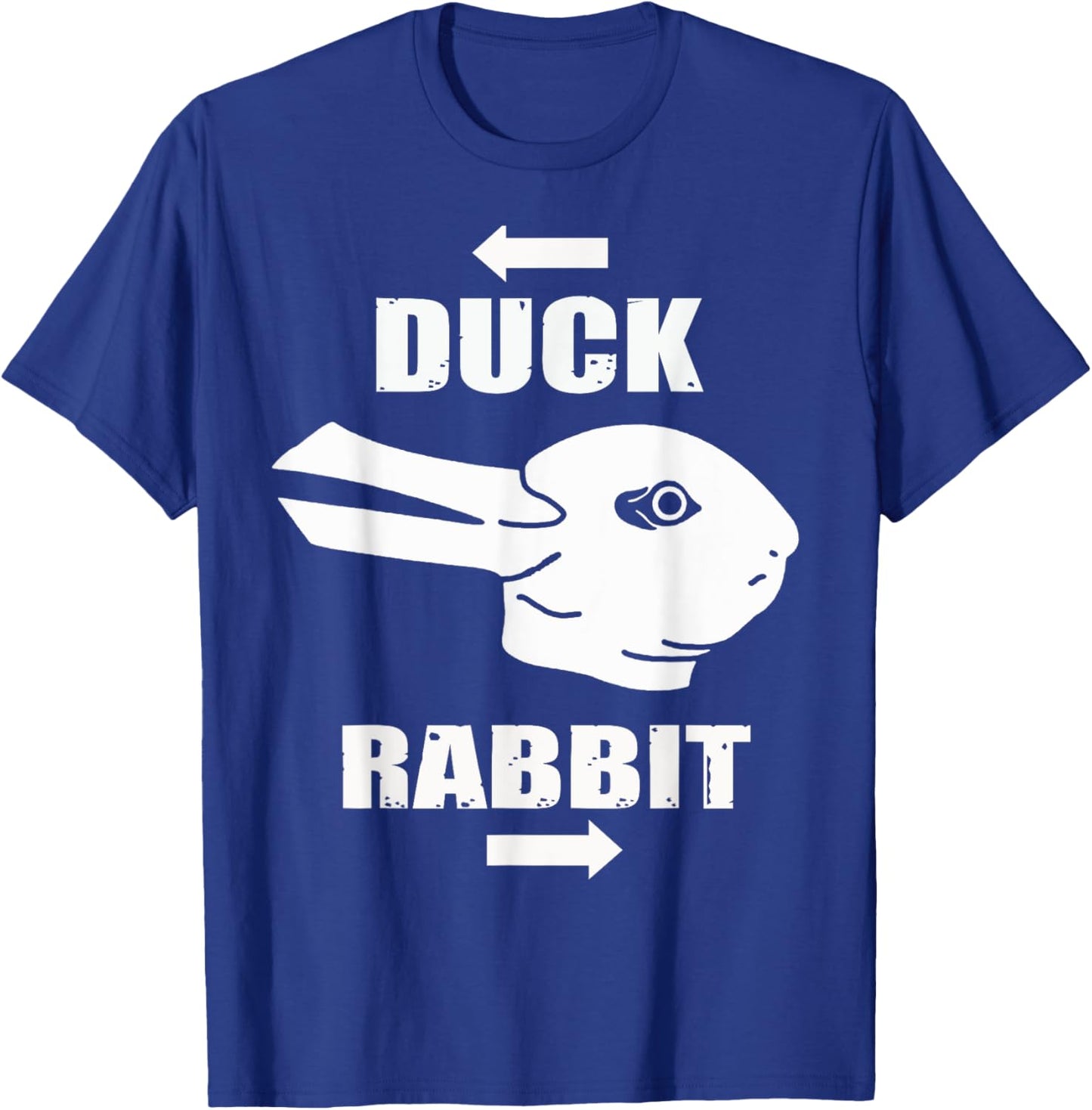 Wittgensteins Rabbit Duck Illusion Math Geek Physics Nerd T-Shirt - T-Shirt | Royal