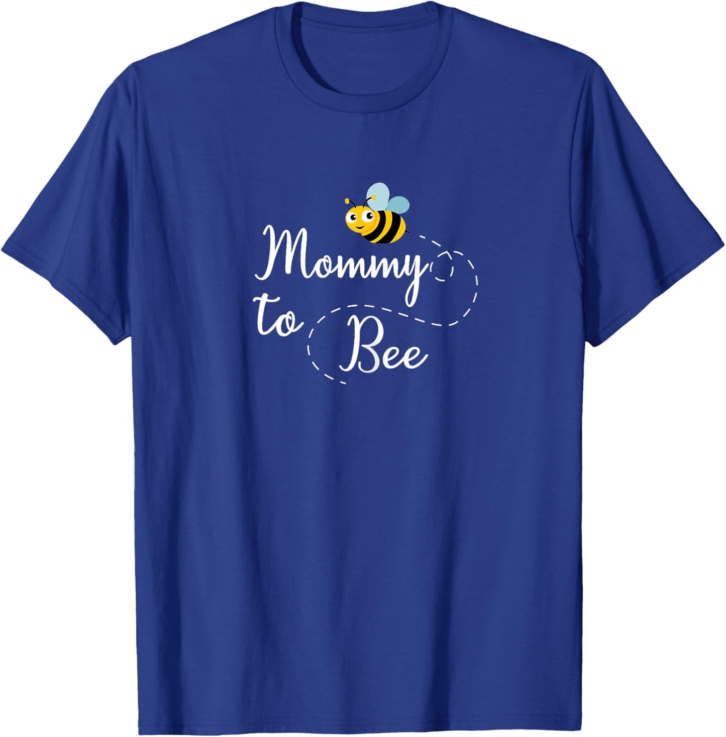 Ladies Mommy to Bee Cute Pregnancy Announcement , black T-Shirt - T-Shirt | Royal