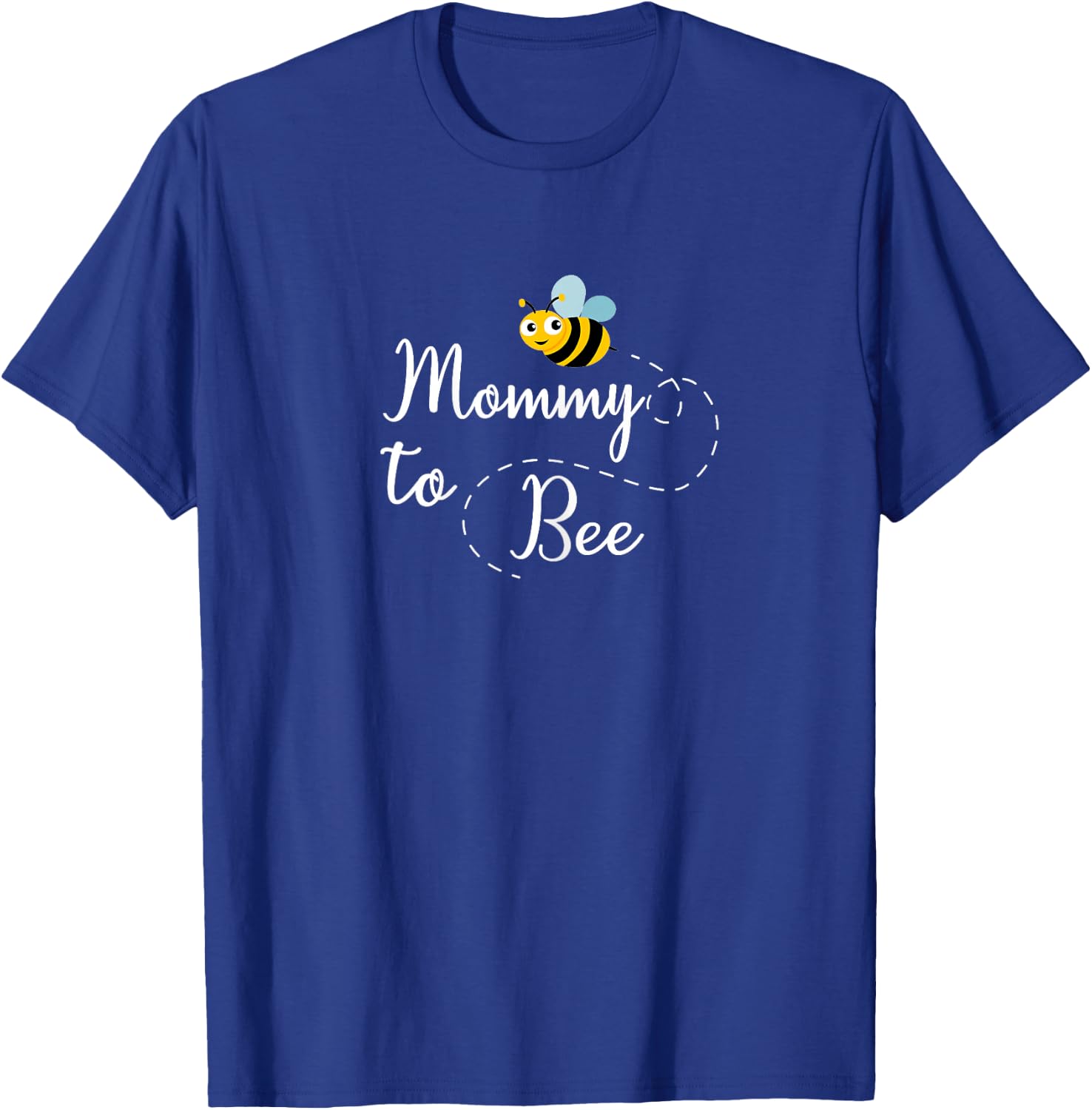 Ladies Mommy to Bee Cute Pregnancy Announcement , black T-Shirt - T-Shirt | Royal