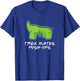 Trex Hates Push-Ups Funny Fitness T-Shirt - T-Shirt | Royal