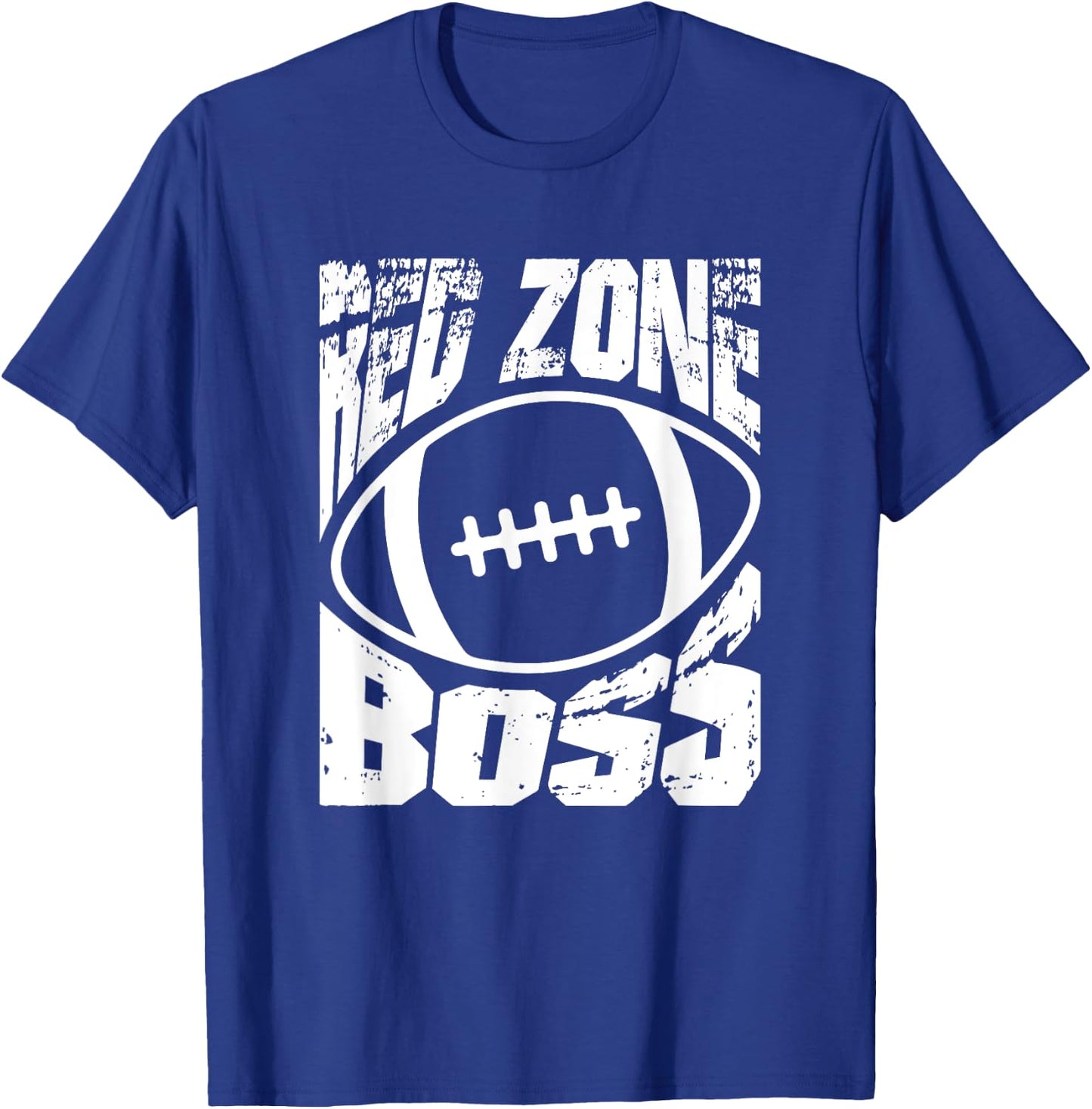 American Football Red Zone Boss Sports T-Shirt - T-Shirt | Royal