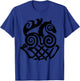 Odin's Horse Sleipnir Viking Nordic Rune Symbol - Black T-Shirt - T-Shirt | Royal