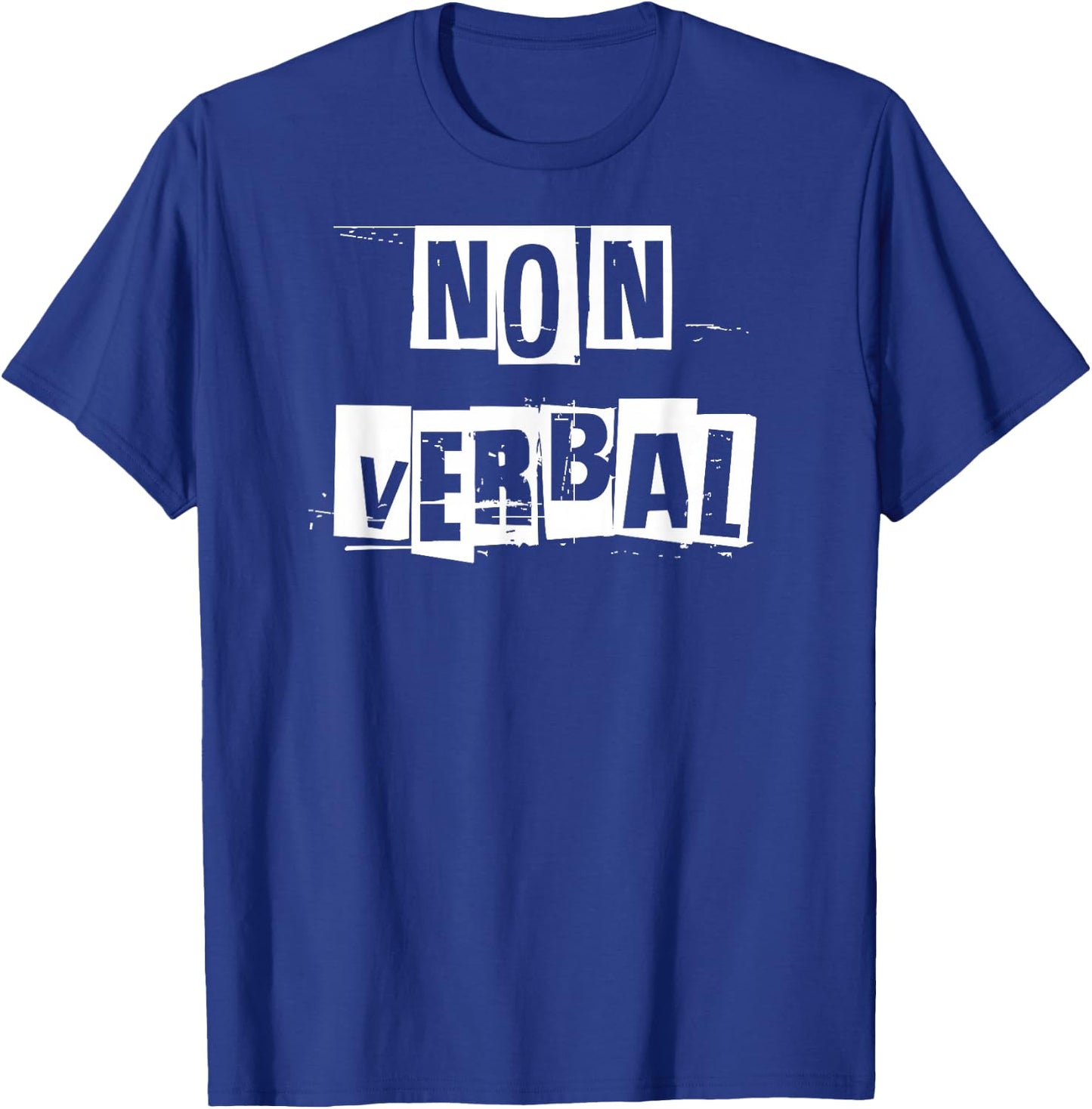 Non Verbal T-Shirt - T-Shirt | Royal