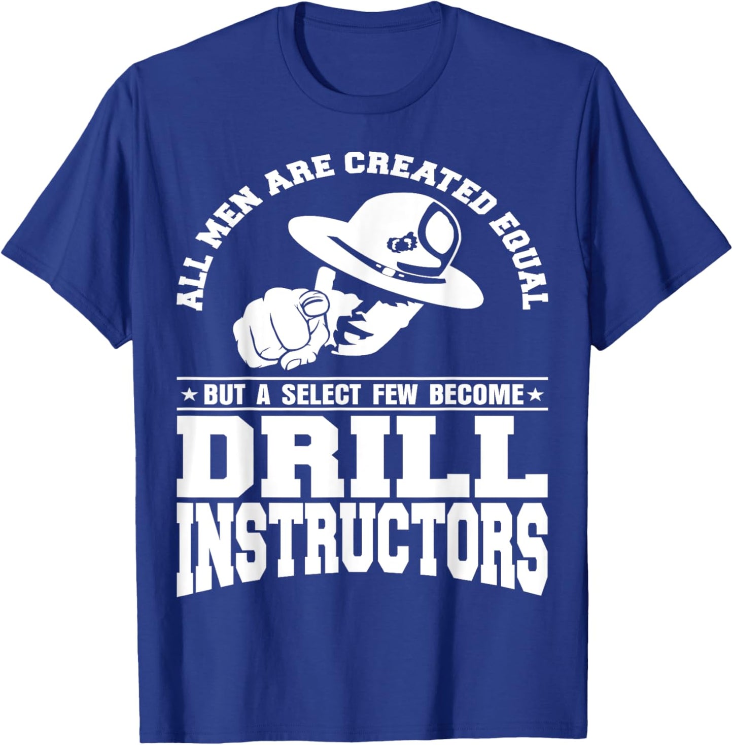 Drill Instructor T-Shirt - T-Shirt | Royal