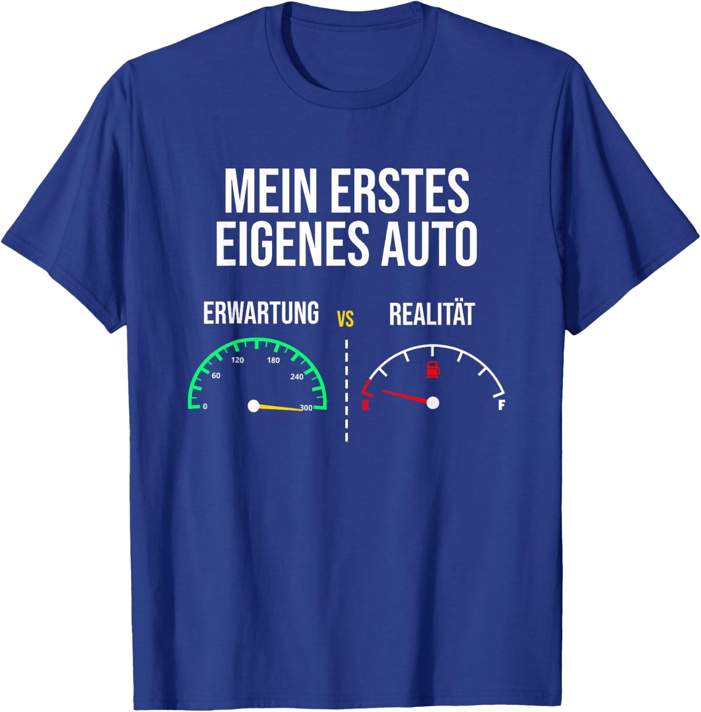 Car Saying First Own Car Meme Expectation vs Reality , black T-Shirt - T-Shirt | Royal