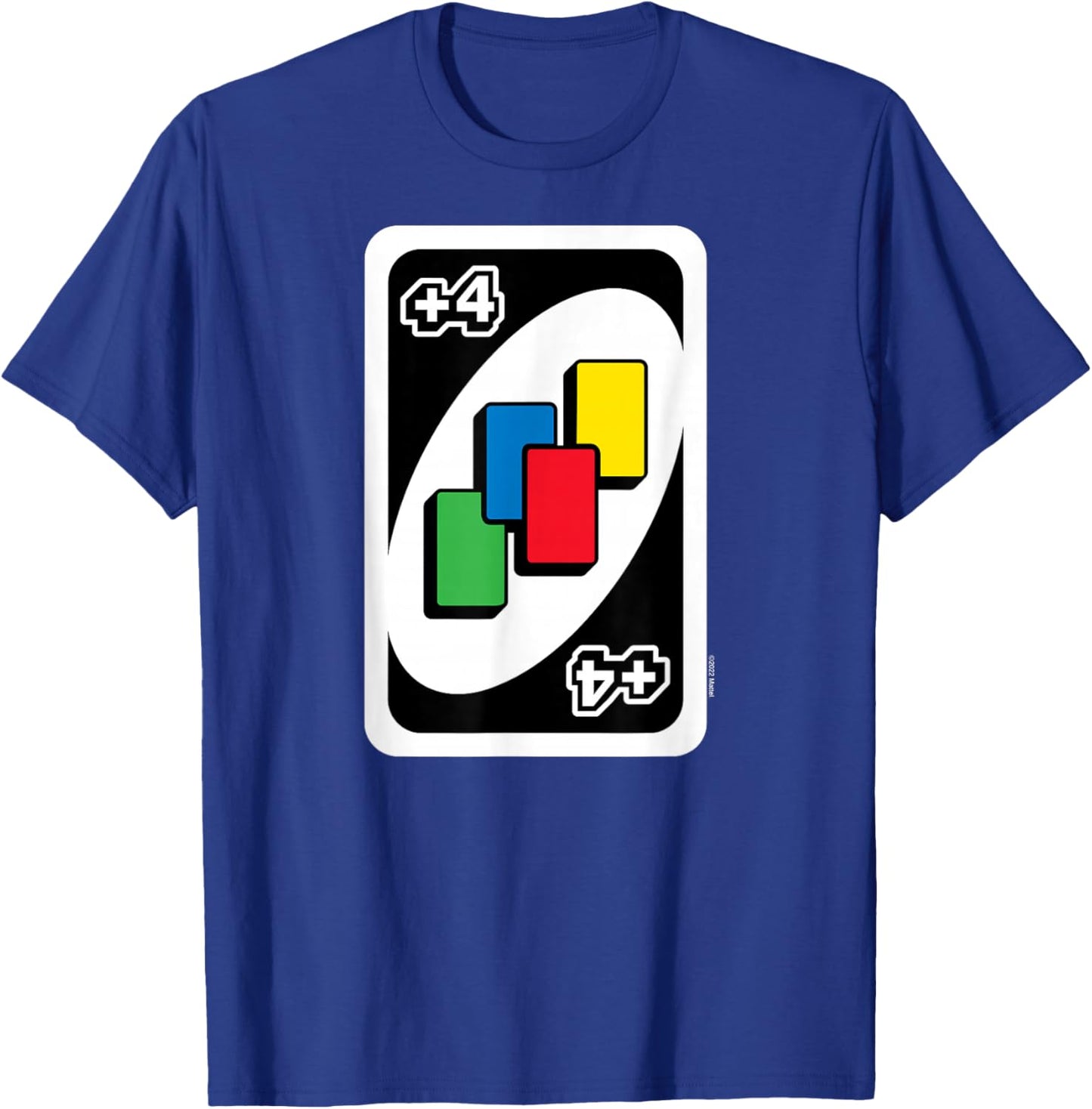 UNO - Draw four cards T-Shirt - T-Shirt | Royal