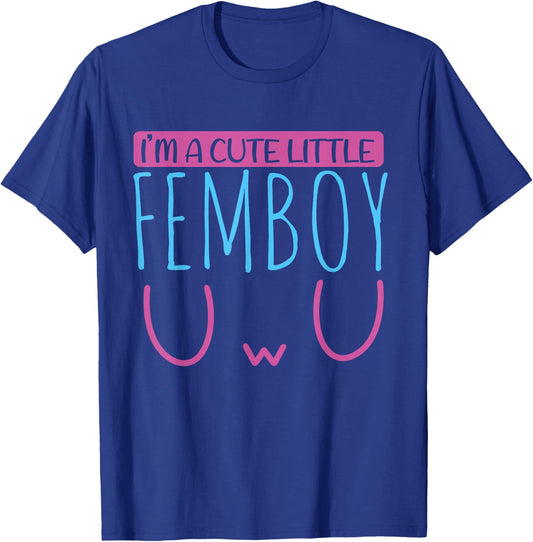 Ich bin ein süßleine Femboy Funny Sissy Femboy , black T-Shirt - T-Shirt | Royal