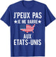 United States gift travel USA humor man woman America , Black, S T-Shirt - T-Shirt | Royal