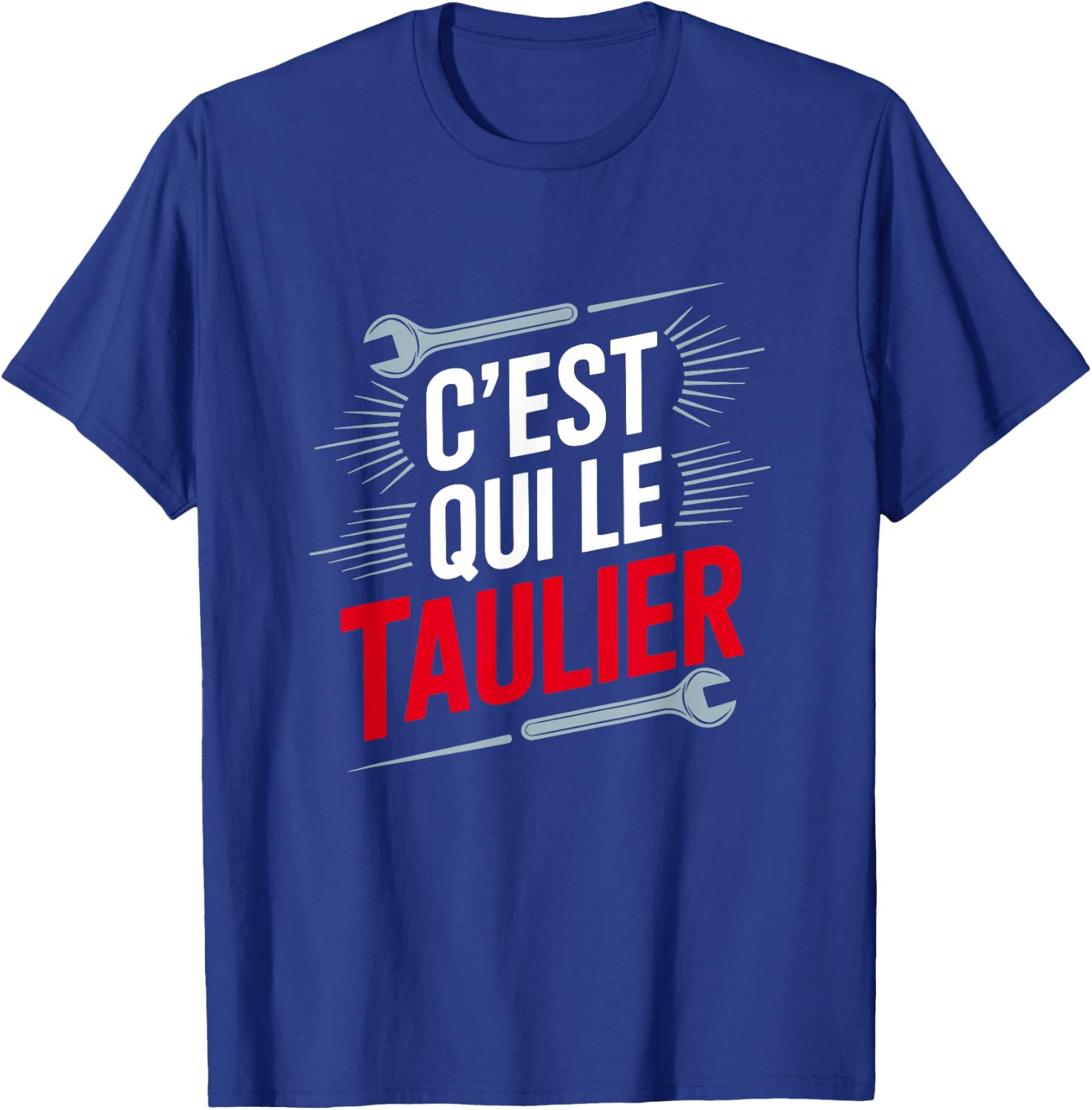 Who is the Taulier, Who is the Boss, Who is the Chef , Black, S T-Shirt - T-Shirt | Royal
