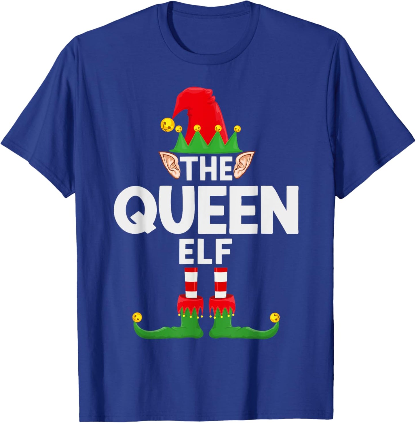 The Queen Elf Family Christmas Pajama Party T-Shirt - T-Shirt | Royal