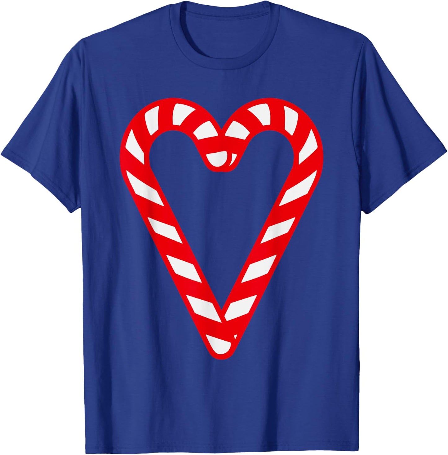 Candy Cane Merry and Bright Red and White Candy Costume T-Shirt - T-Shirt | Royal