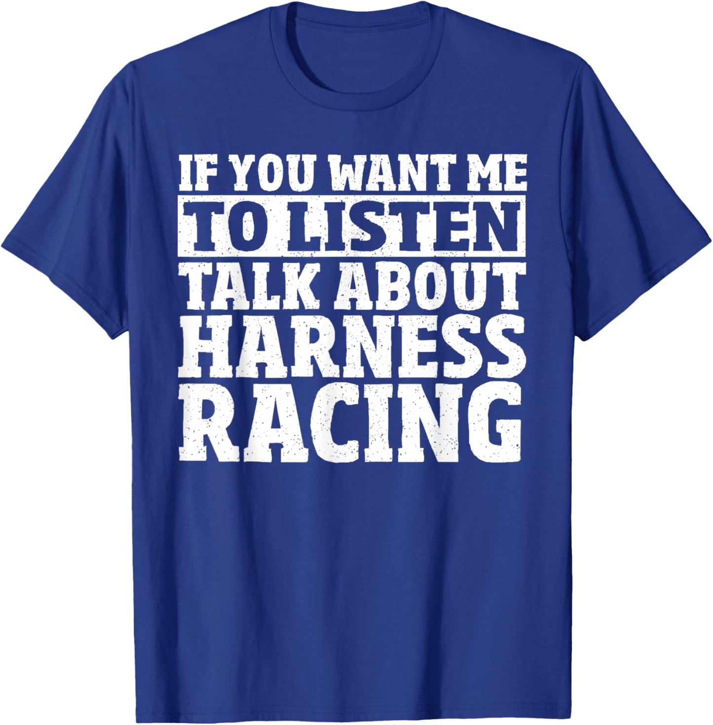 Horse Racing Bracket Racing Jockey Rider Harness Racing T-Shirt - T-Shirt | Royal