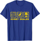 Bee Beekeeper Honeycomb Save Bees Honey Dealer Bee Motif T-Shirt - T-Shirt | Royal