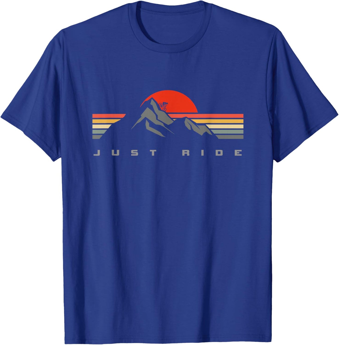 MTB Mountain Bike Apparel - MTB Mountain Bike T-Shirt - T-Shirt | Royal