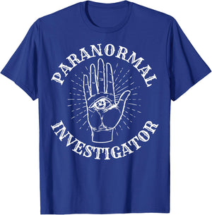 Paranormal Investigator - Ghost Hunting T-Shirt - T-Shirt | Royal