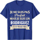 Funny Gift Rodriguez Last Name , Black, S T-Shirt - T-Shirt | Royal