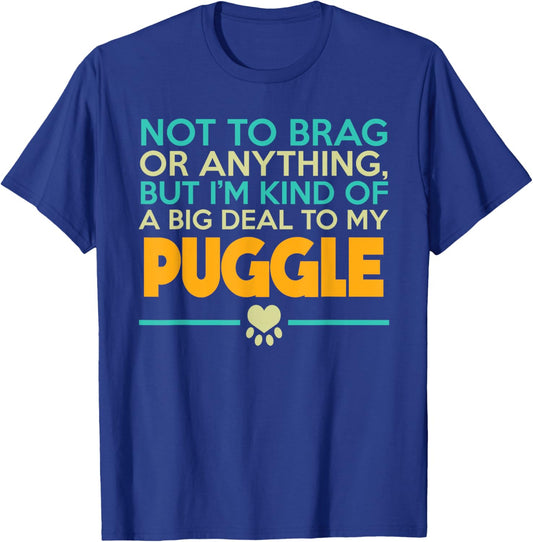 Puggle Dog , Funny Puggle T-Shirt - T-Shirt | Royal