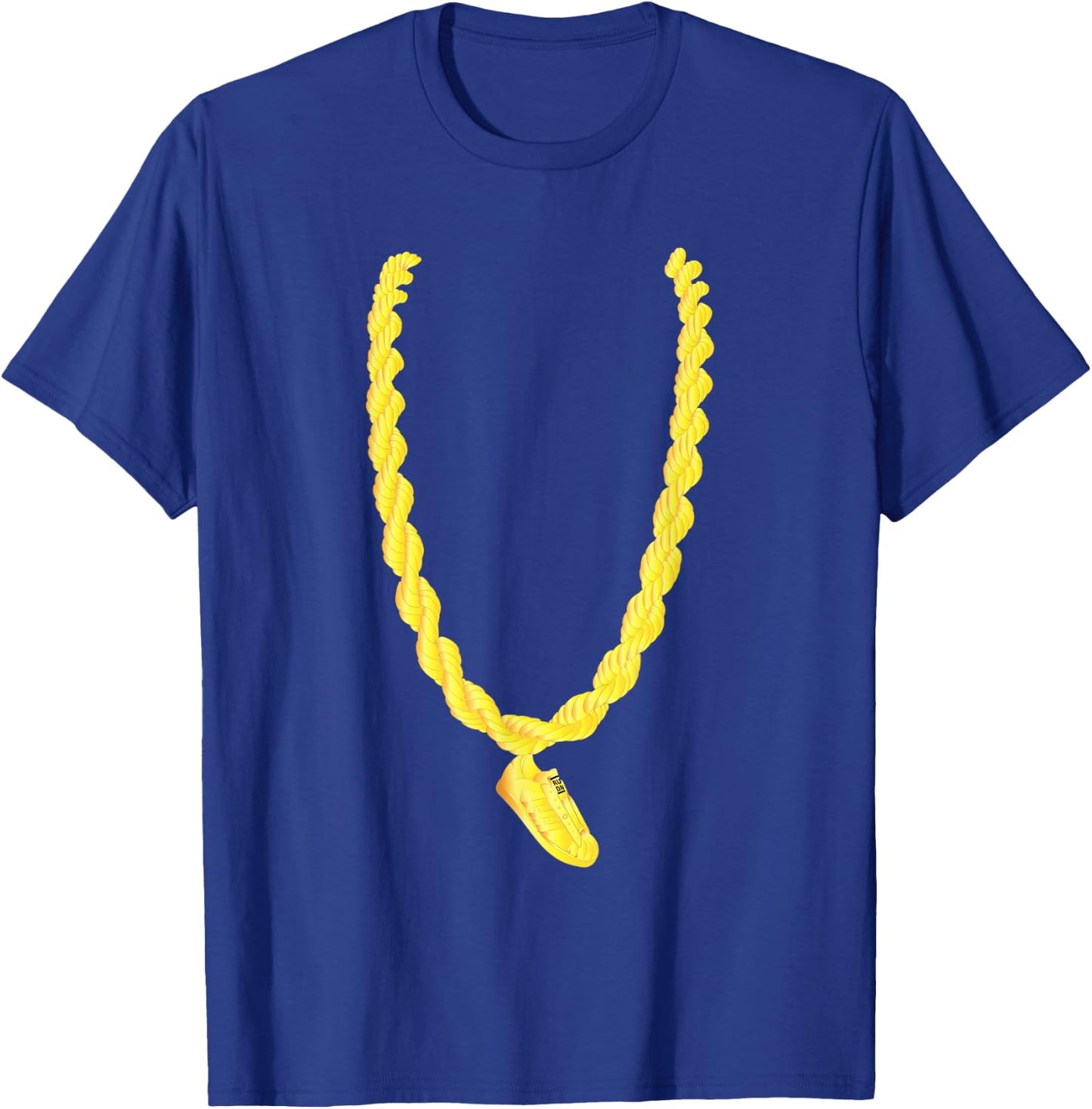 RUN DMC Gold Chain T-Shirt - T-Shirt | Royal