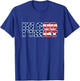 In God I Trust - Religious Jesus Christ American T-Shirt - T-Shirt | Royal