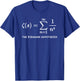 Cool The Riemann Hypothesis Funny Math Teacher Hard Question T-Shirt - T-Shirt | Royal