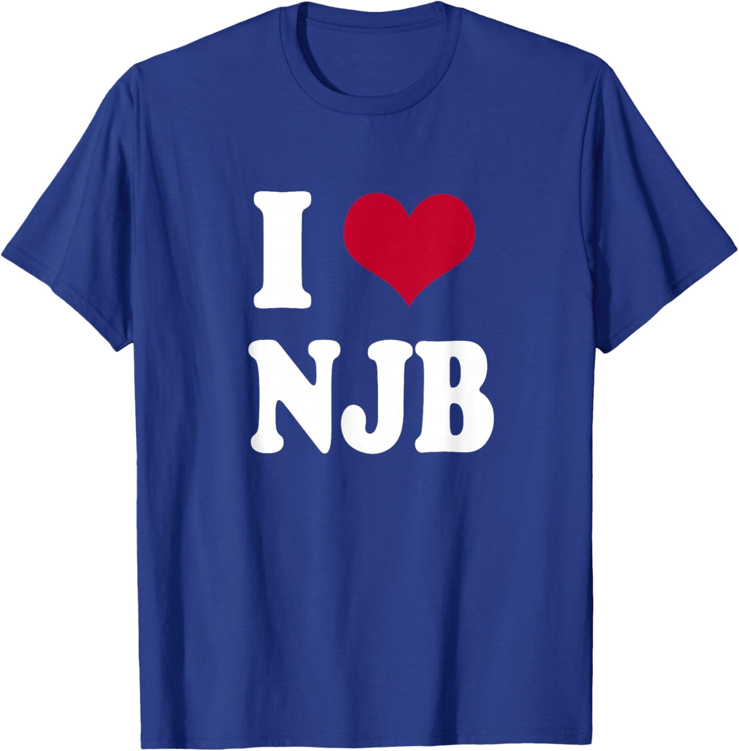 I Heart NJB T-Shirt - T-Shirt | Royal