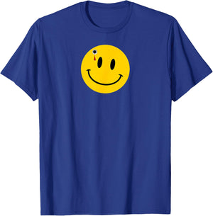 Bullet Hole Comedian’s Badge T-Shirt - T-Shirt | Royal