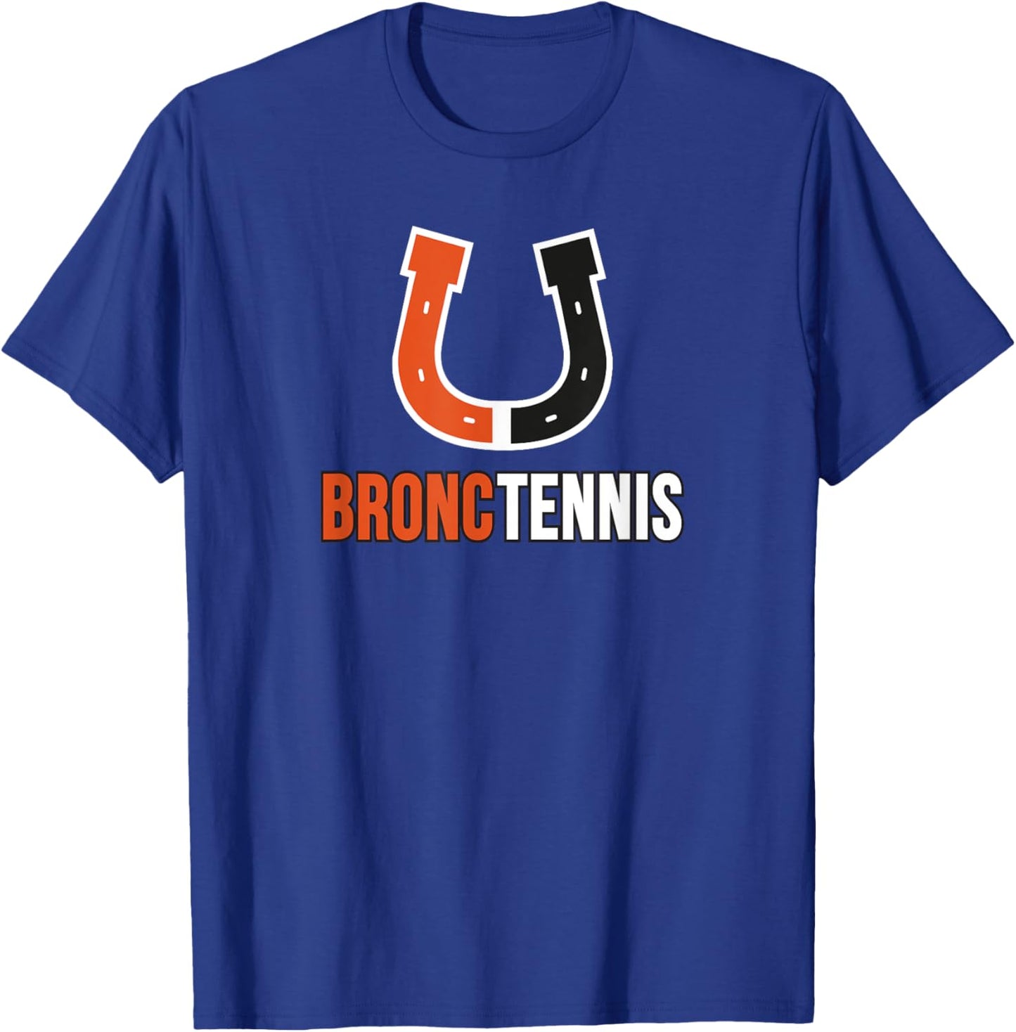 Billings Senior Bronc Tennis T-Shirt - T-Shirt | Royal