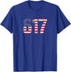 617 Massachusetts Area Code T-Shirt - T-Shirt | Royal