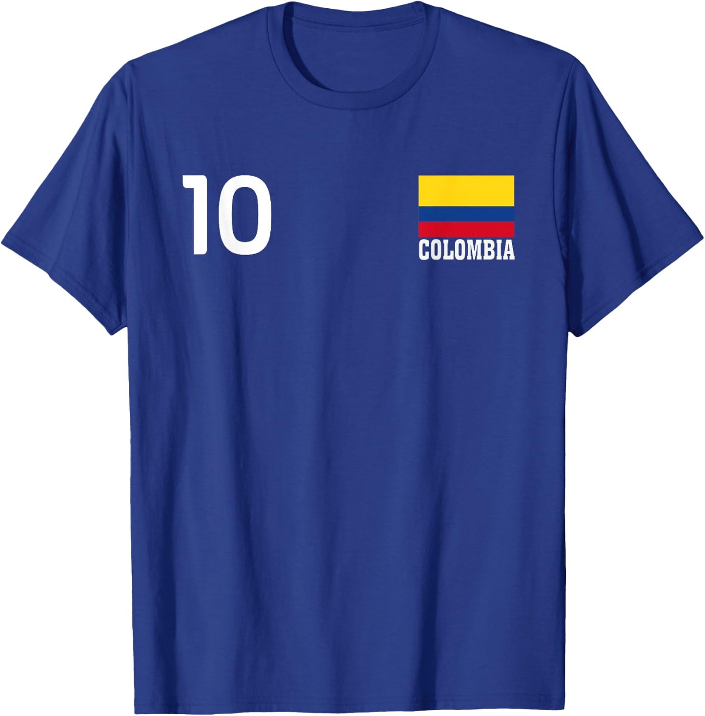 Drapeau National Colombie numéro 10 Patrimoine de la fierté T-Shirt - T-Shirt | Royal