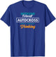 Weekend Forecast Autocross Drinking Funny Autocross T-Shirt - T-Shirt | Royal